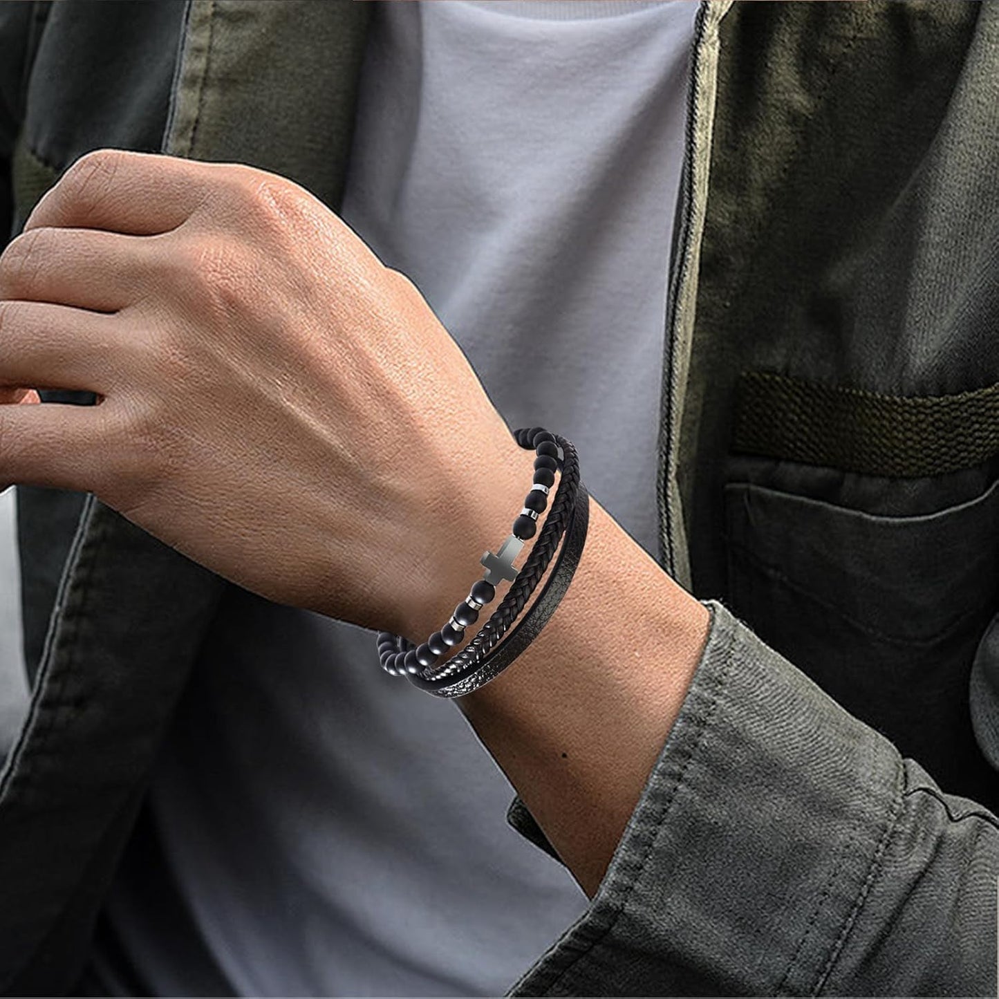 bracelet pierre parfumée