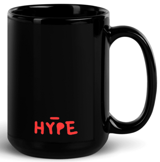 Mug brillant noir